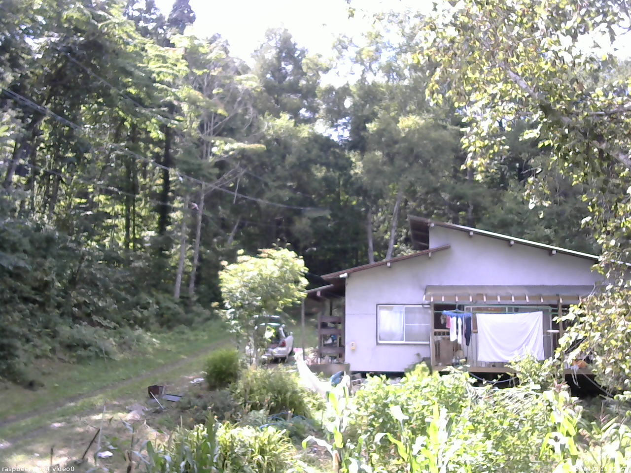 長野県菅平高原 ゆたか山荘 西側(坂上) 2025/09/02 13:45