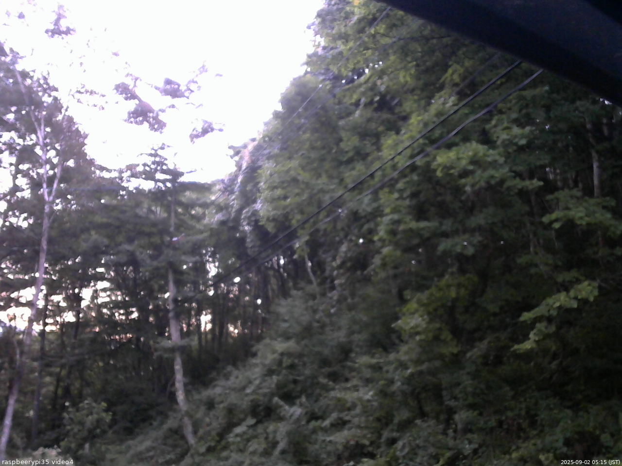 長野県菅平高原 ゆたか山荘 東側上空 2025/09/02 05:15
