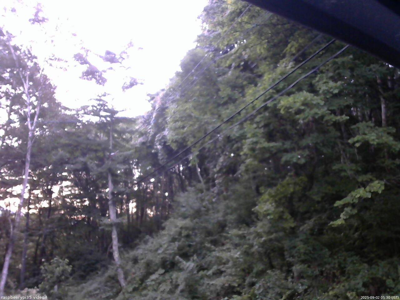 長野県菅平高原 ゆたか山荘 東側上空 2025/09/02 05:30