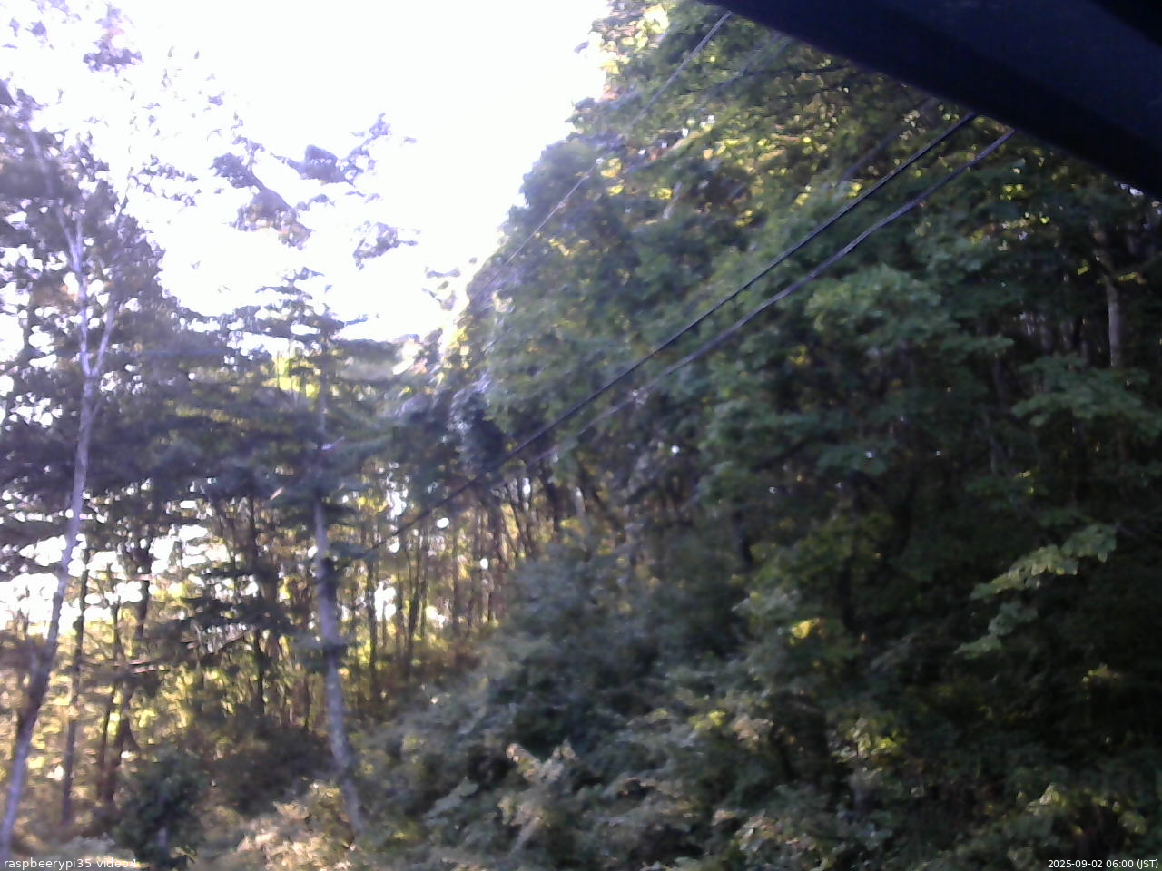 長野県菅平高原 ゆたか山荘 東側上空 2025/09/02 06:00