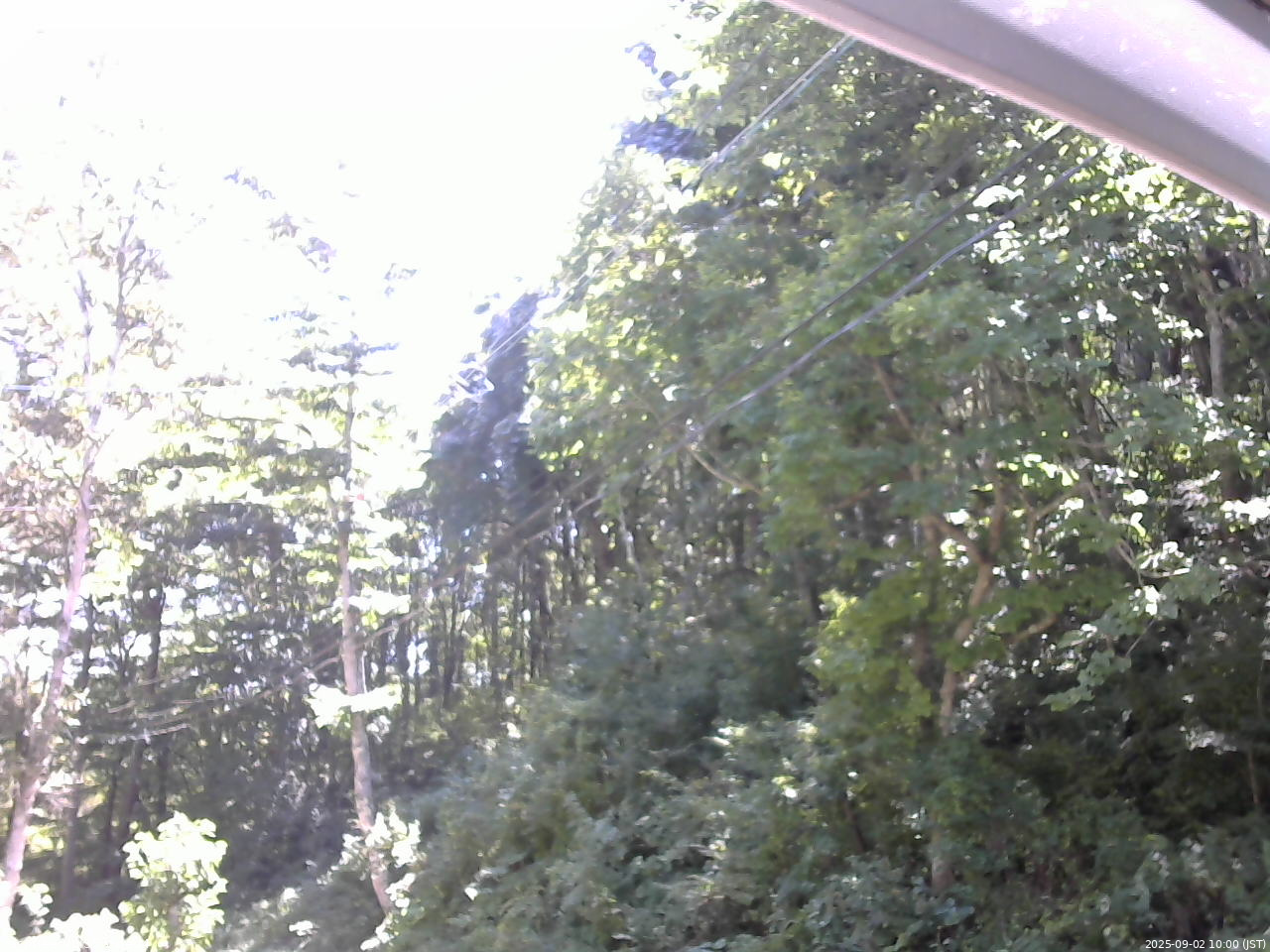 長野県菅平高原 ゆたか山荘 東側上空 2025/09/02 10:00