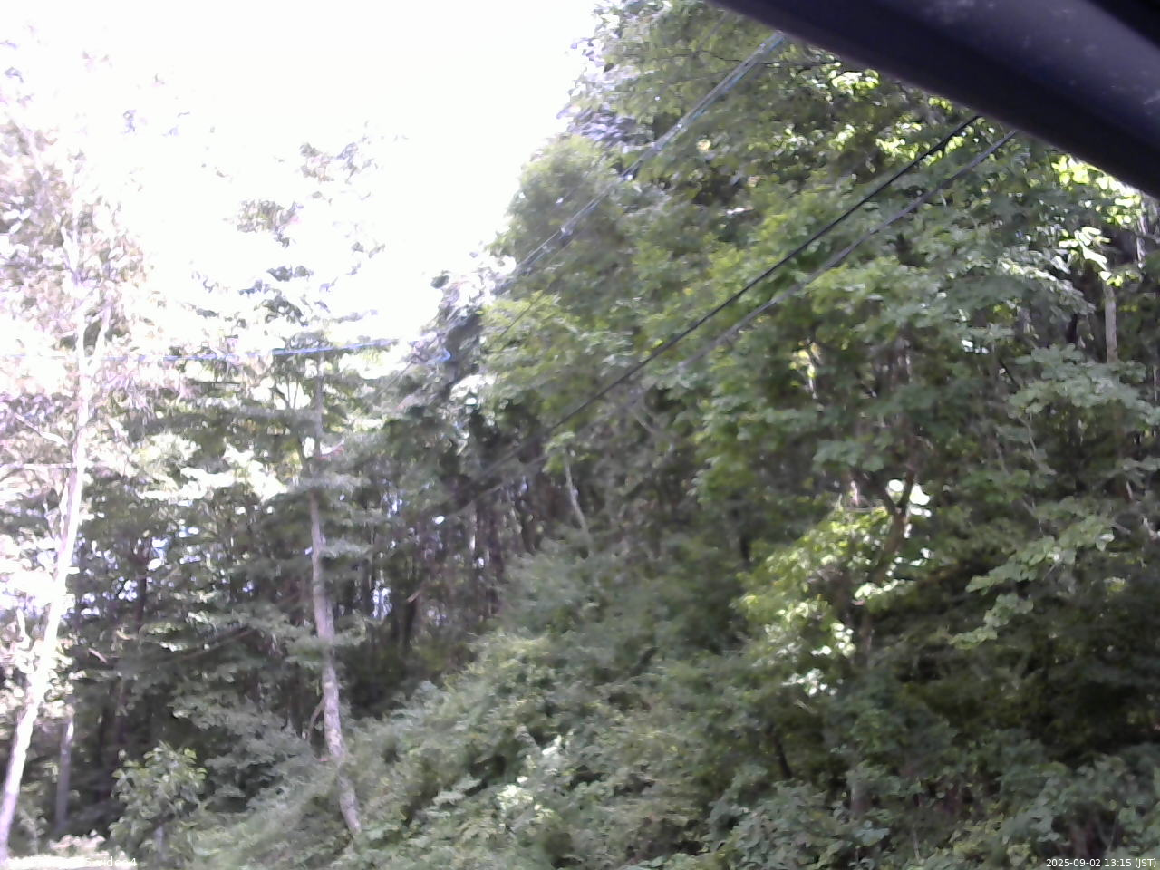 長野県菅平高原 ゆたか山荘 東側上空 2025/09/02 13:15