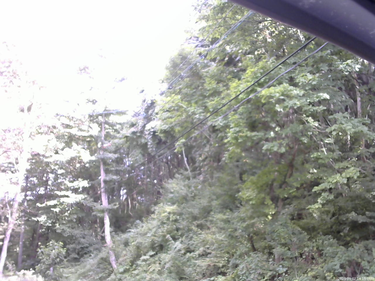 長野県菅平高原 ゆたか山荘 東側上空 2025/09/02 14:15