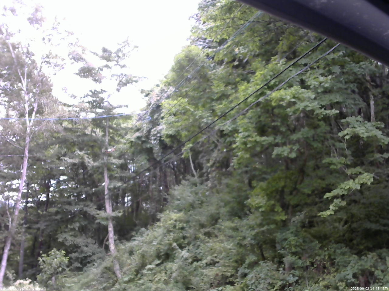 長野県菅平高原 ゆたか山荘 東側上空 2025/09/02 14:45