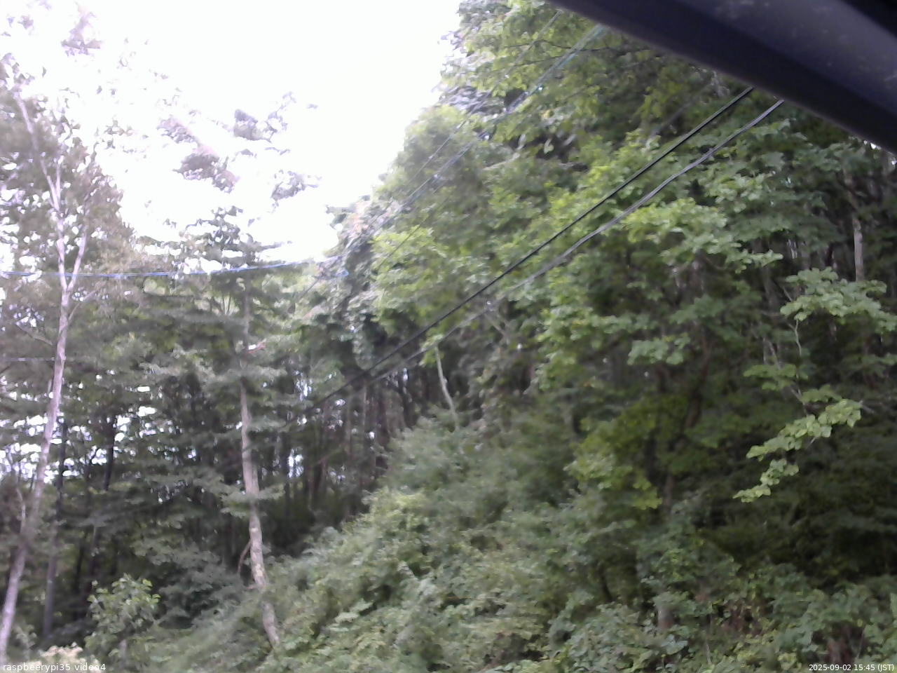 長野県菅平高原 ゆたか山荘 東側上空 2025/09/02 15:45