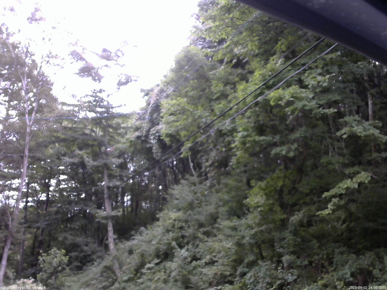 長野県菅平高原 ゆたか山荘 東側上空 2025/09/02 16:00
