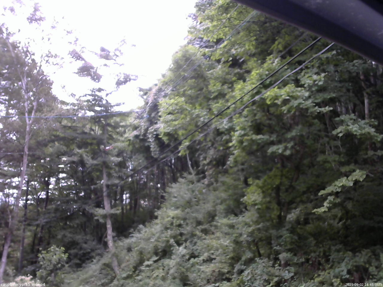 長野県菅平高原 ゆたか山荘 東側上空 2025/09/02 16:45