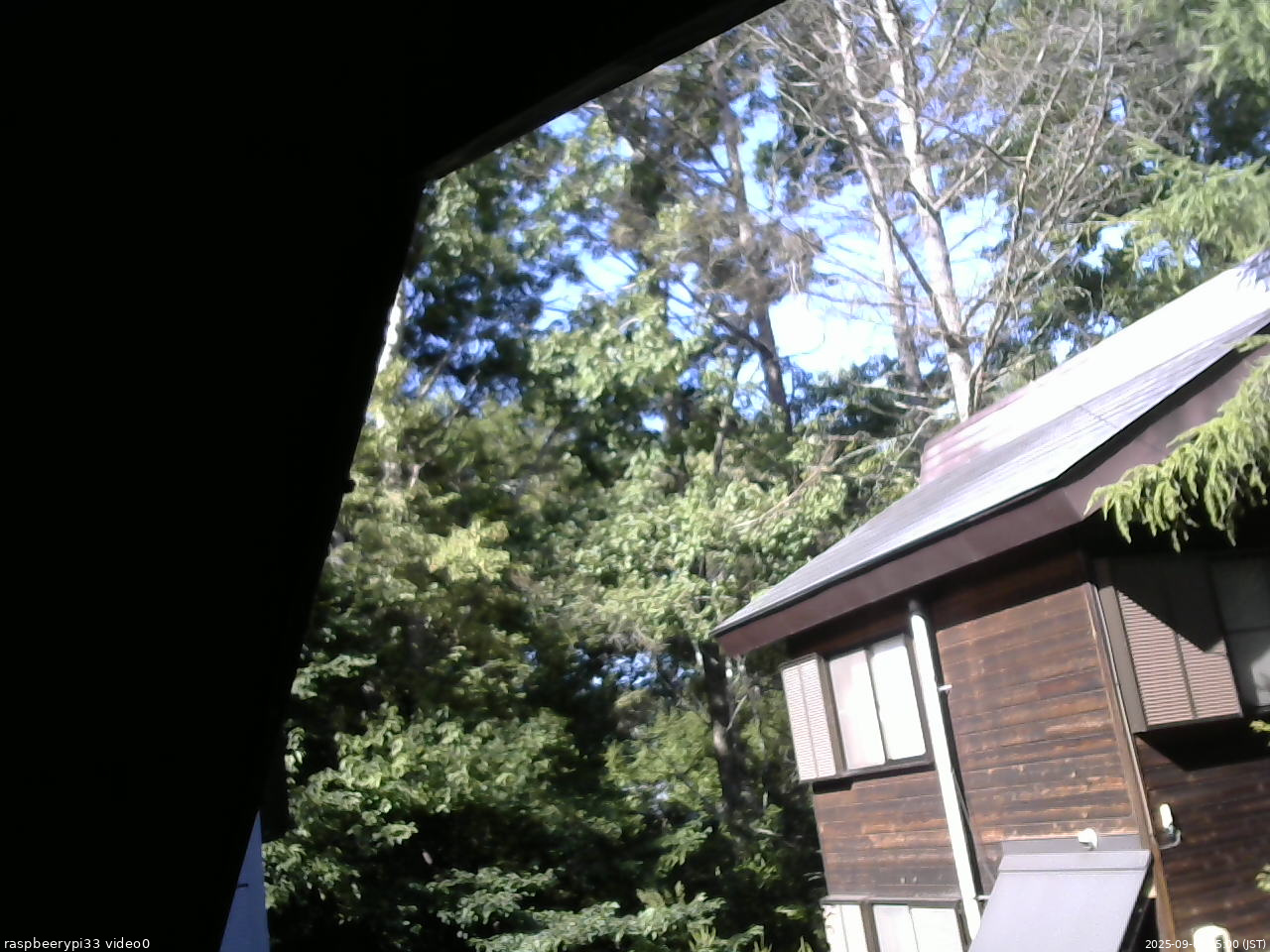 長野県菅平高原 ゆたか山荘 北側 2025/09/03 15:00