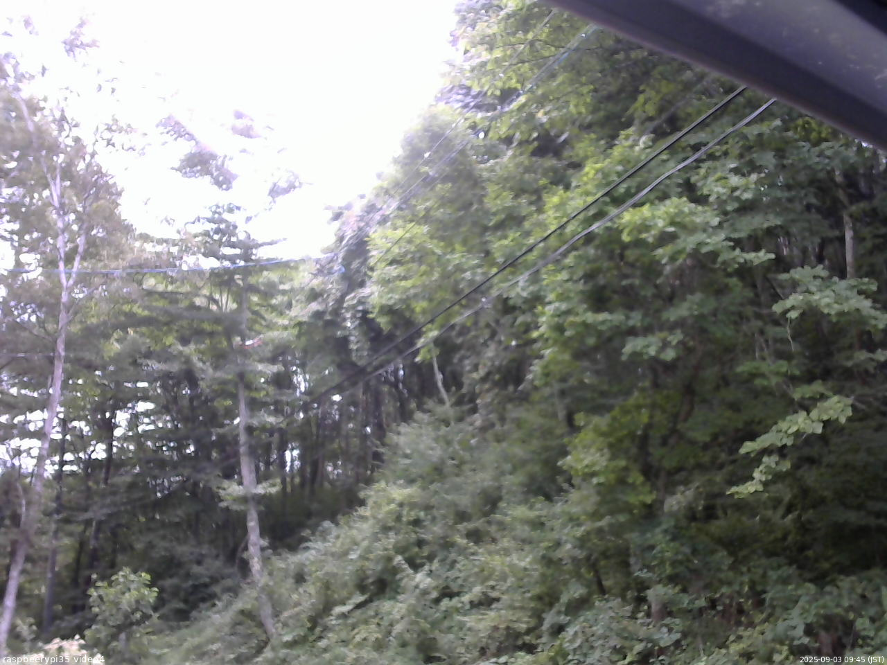 長野県菅平高原 ゆたか山荘 東側上空 2025/09/03 09:45