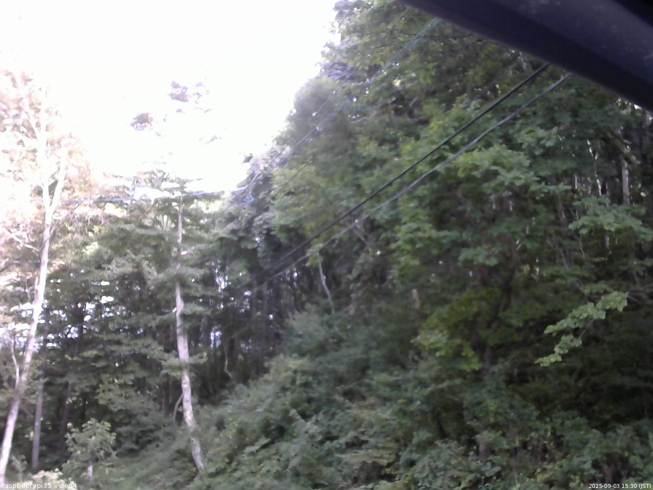 長野県菅平高原 ゆたか山荘 東側上空 2025/09/03 15:30