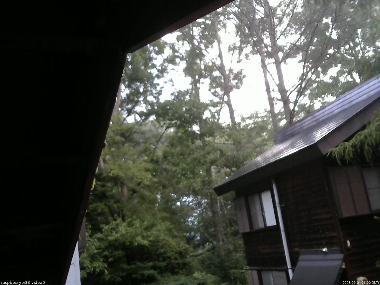 長野県菅平高原 ゆたか山荘 北側 2025/09/04 06:00