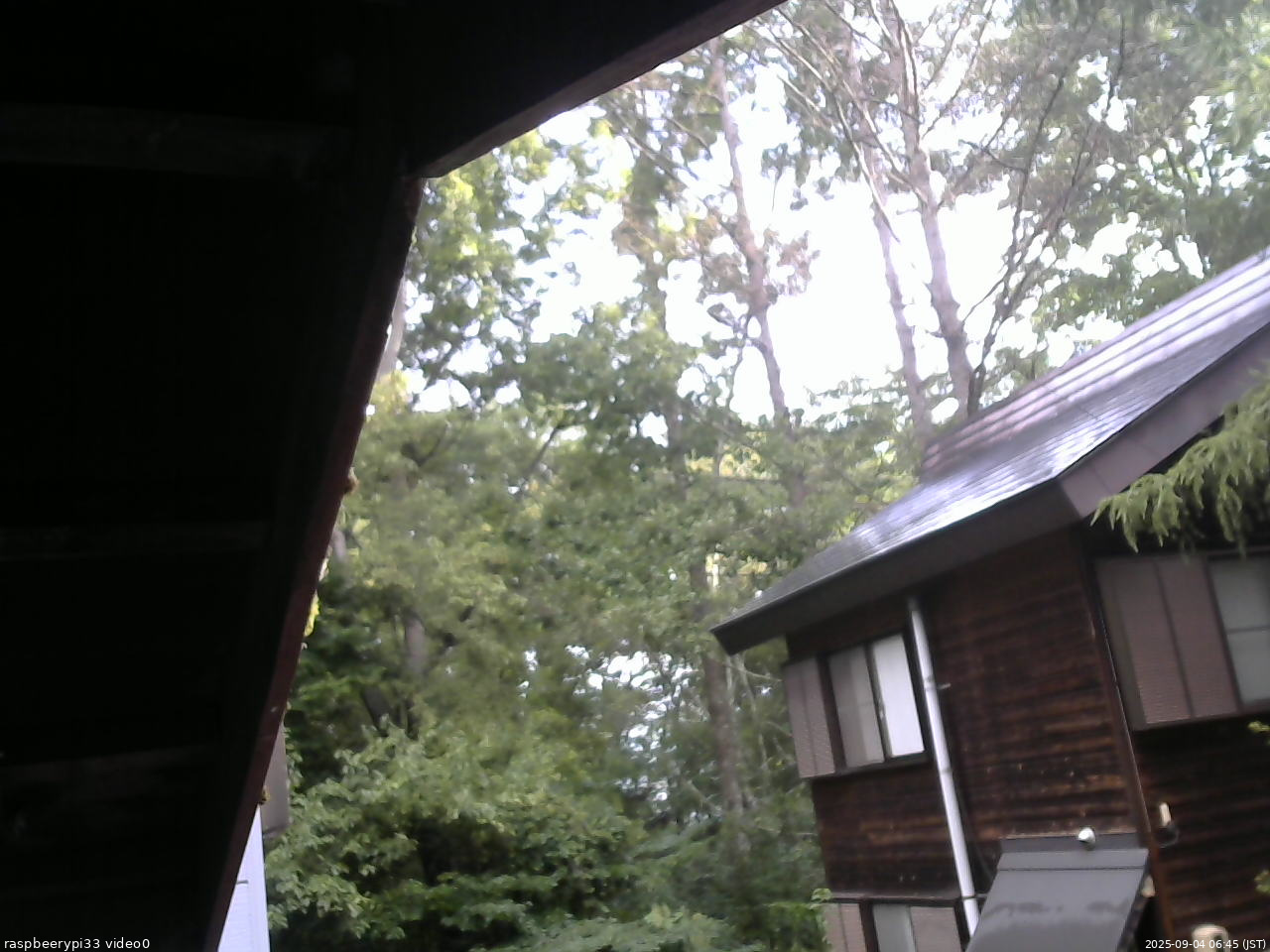 長野県菅平高原 ゆたか山荘 北側 2025/09/04 06:45