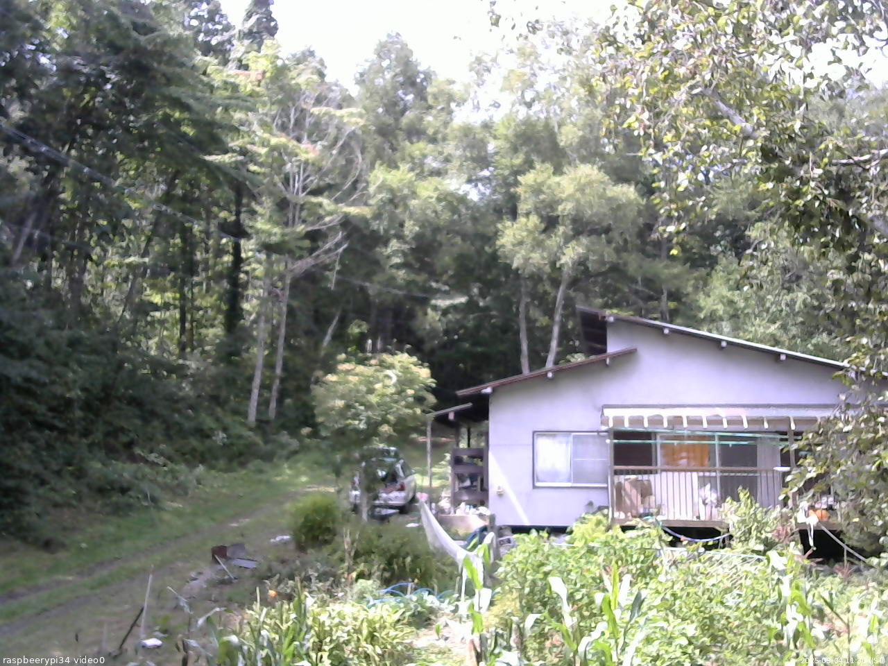 長野県菅平高原 ゆたか山荘 西側(坂上) 2025/09/04 11:30