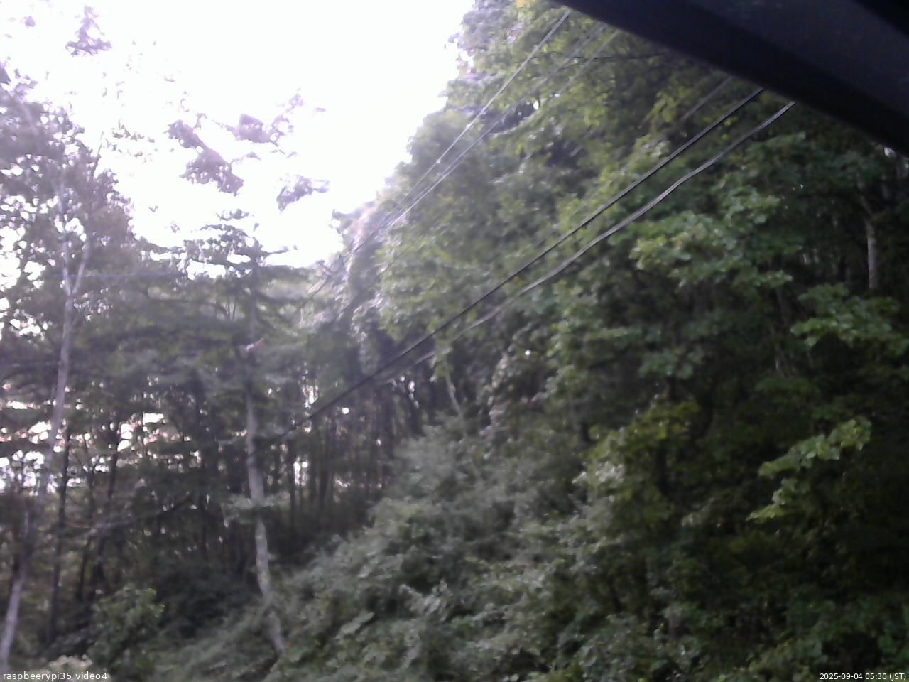 長野県菅平高原 ゆたか山荘 東側上空 2025/09/04 05:30