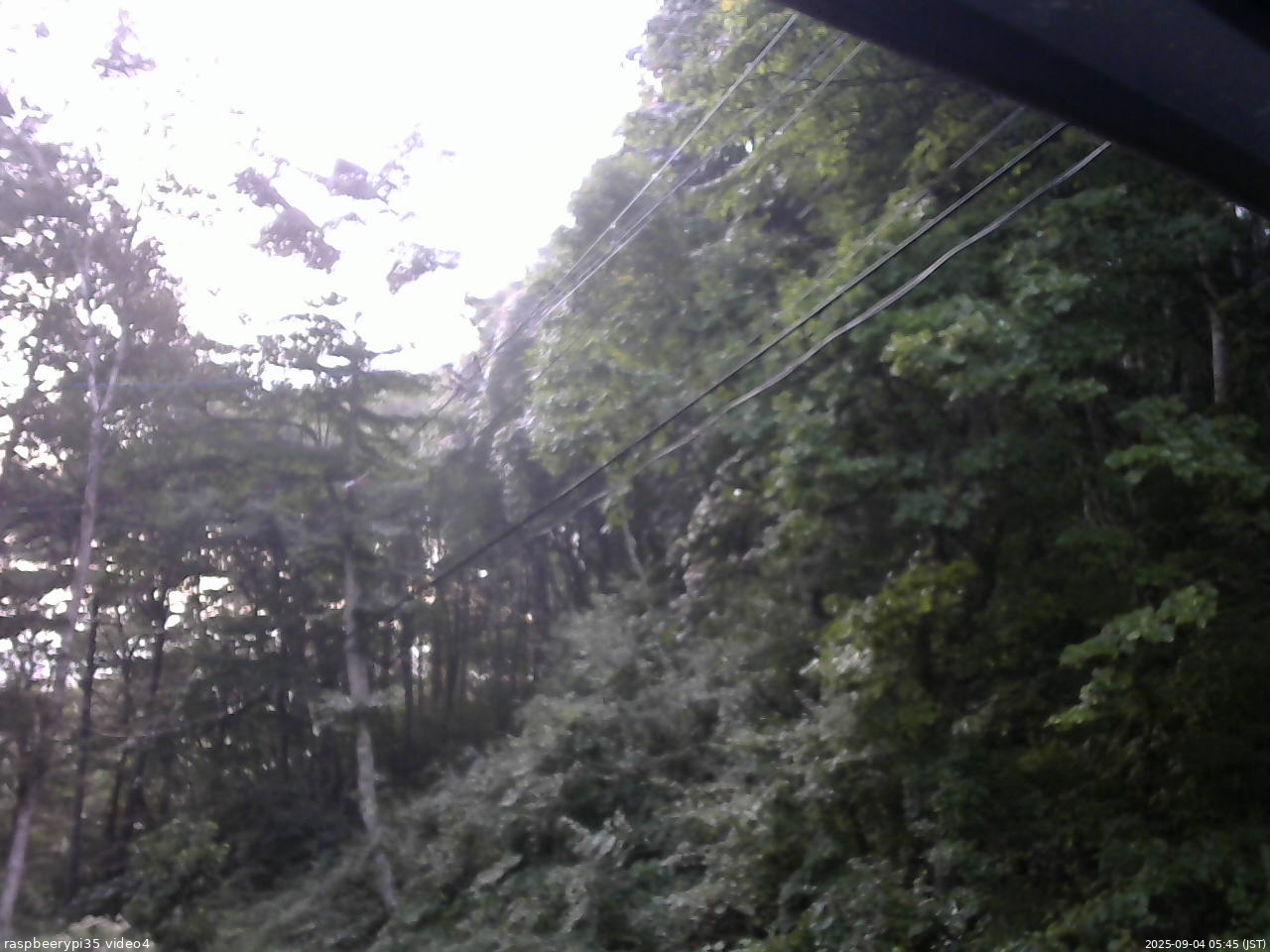 長野県菅平高原 ゆたか山荘 東側上空 2025/09/04 05:45