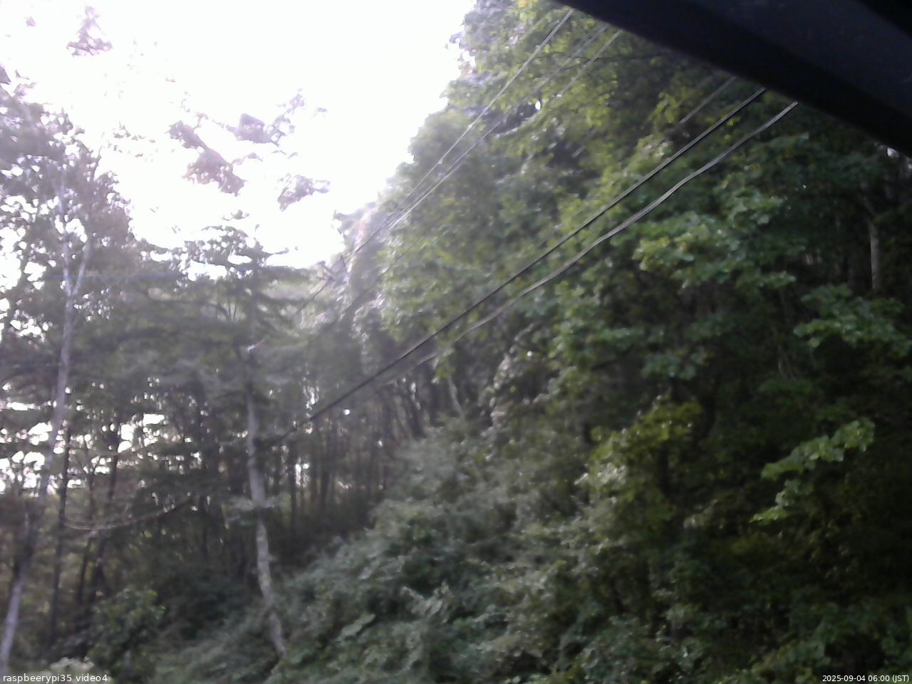 長野県菅平高原 ゆたか山荘 東側上空 2025/09/04 06:00