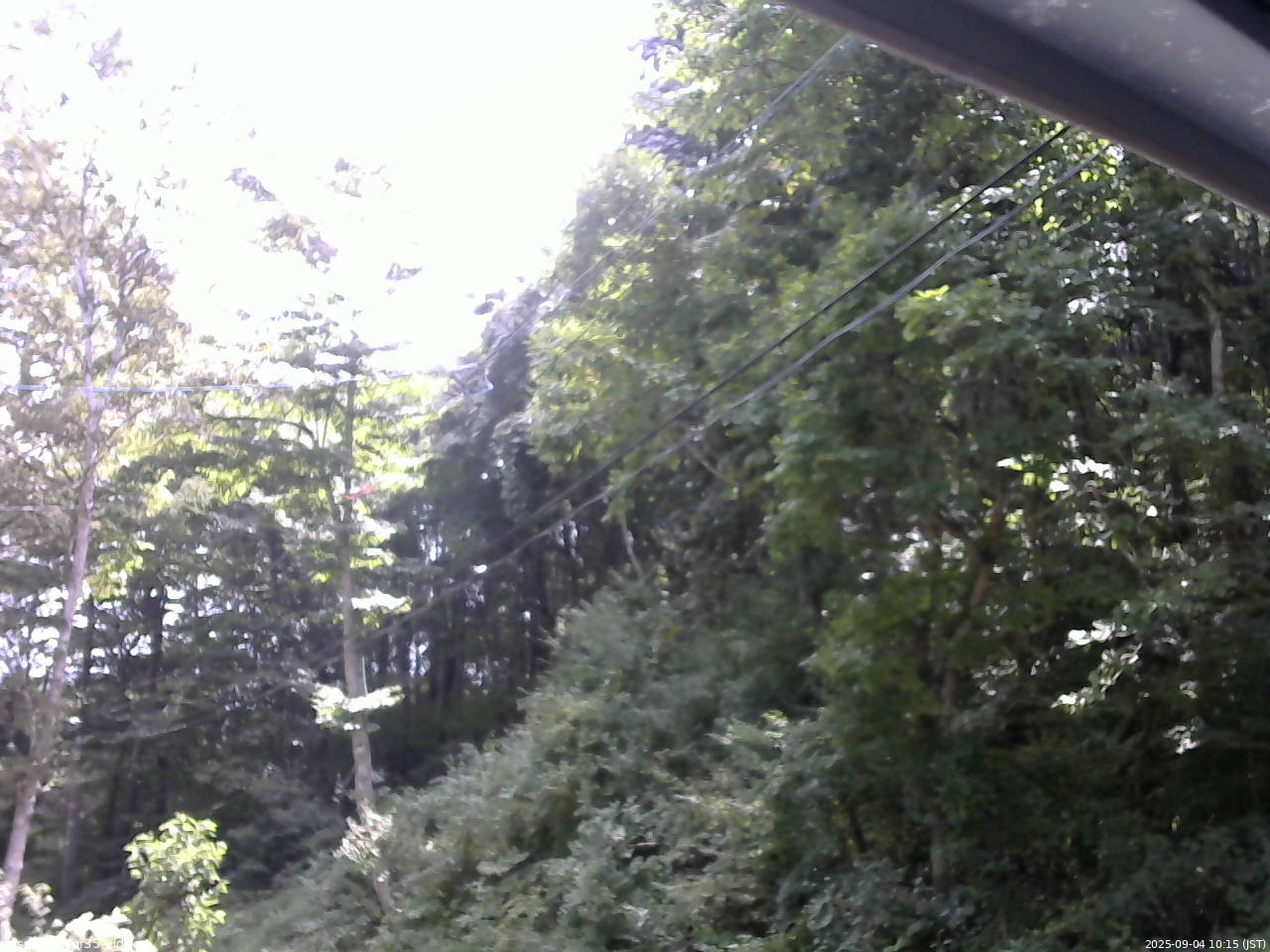 長野県菅平高原 ゆたか山荘 東側上空 2025/09/04 10:15
