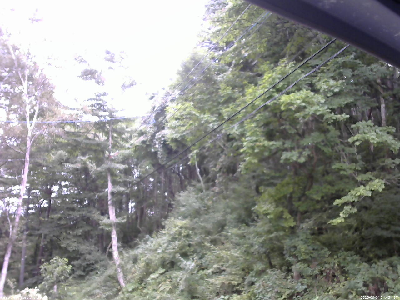 長野県菅平高原 ゆたか山荘 東側上空 2025/09/04 14:45