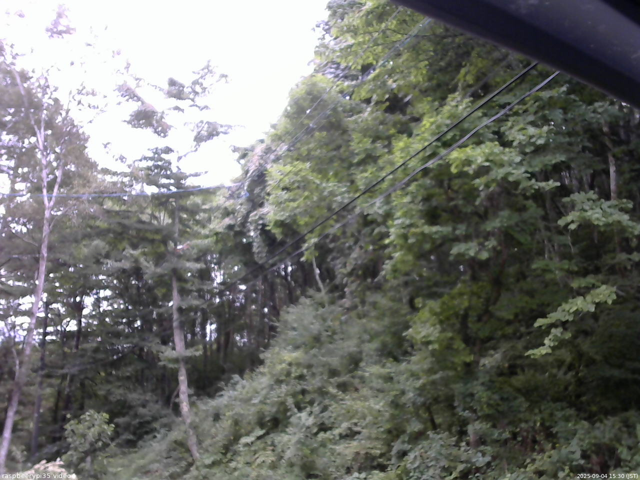 長野県菅平高原 ゆたか山荘 東側上空 2025/09/04 15:30
