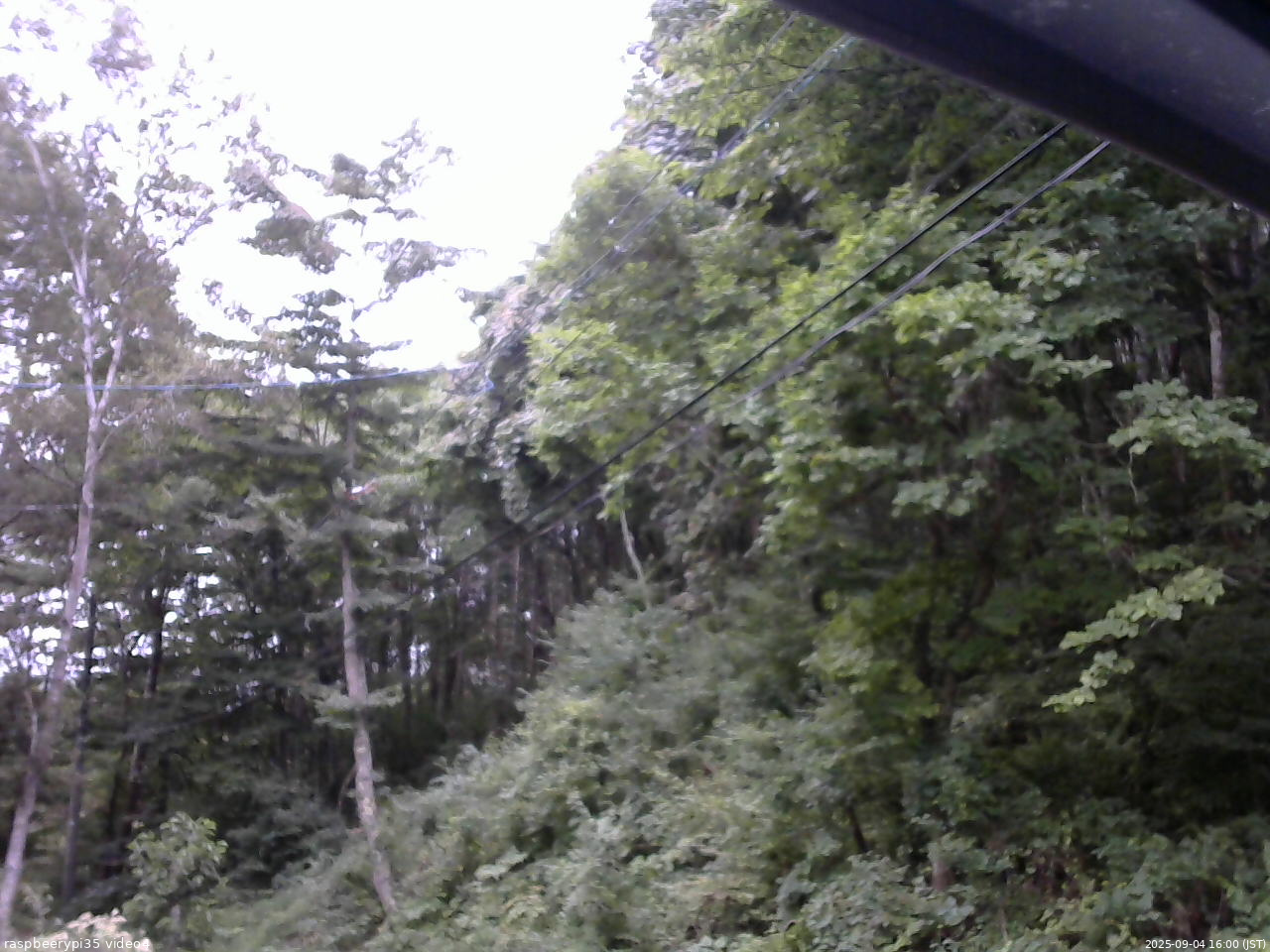 長野県菅平高原 ゆたか山荘 東側上空 2025/09/04 16:00