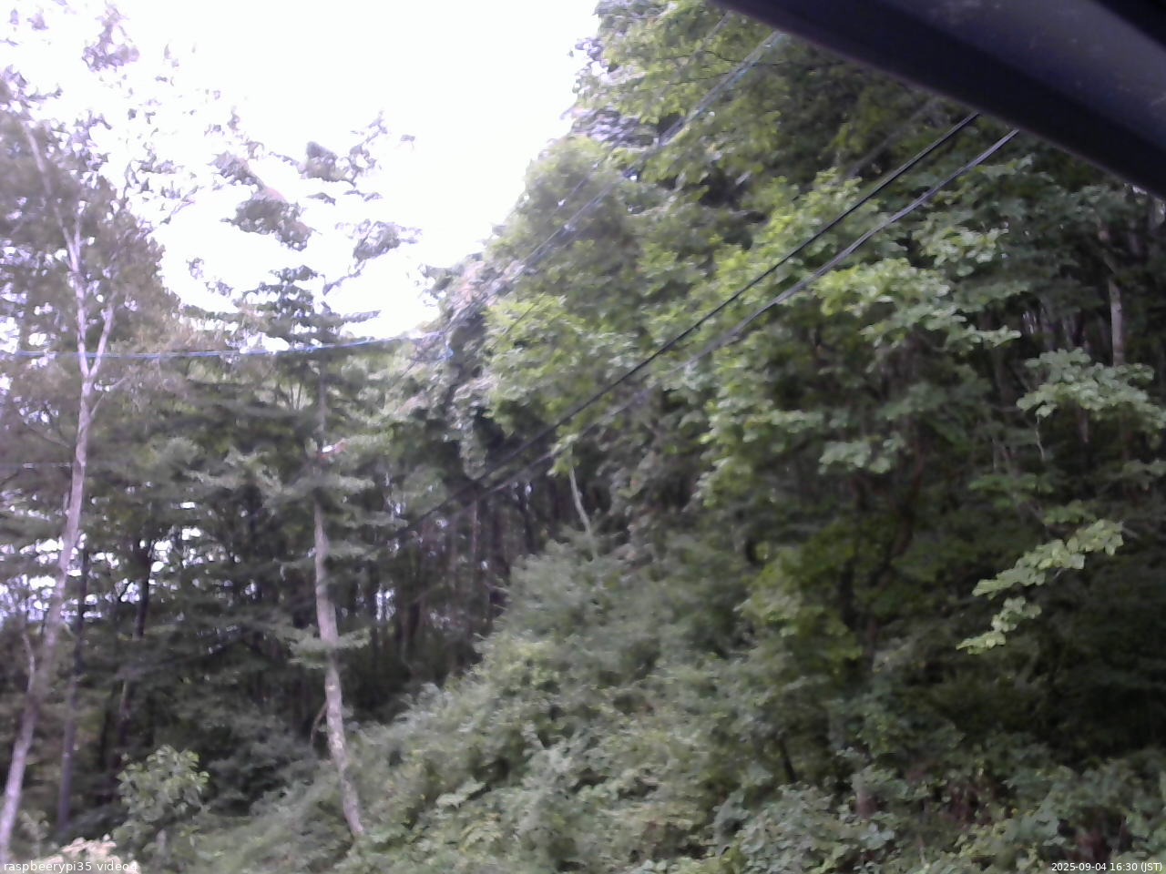 長野県菅平高原 ゆたか山荘 東側上空 2025/09/04 16:30