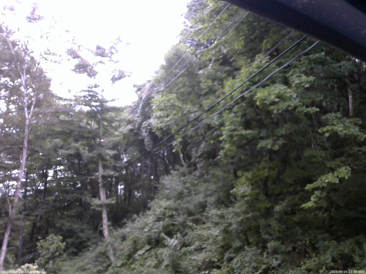 長野県菅平高原 ゆたか山荘 東側上空 2025/09/04 17:30