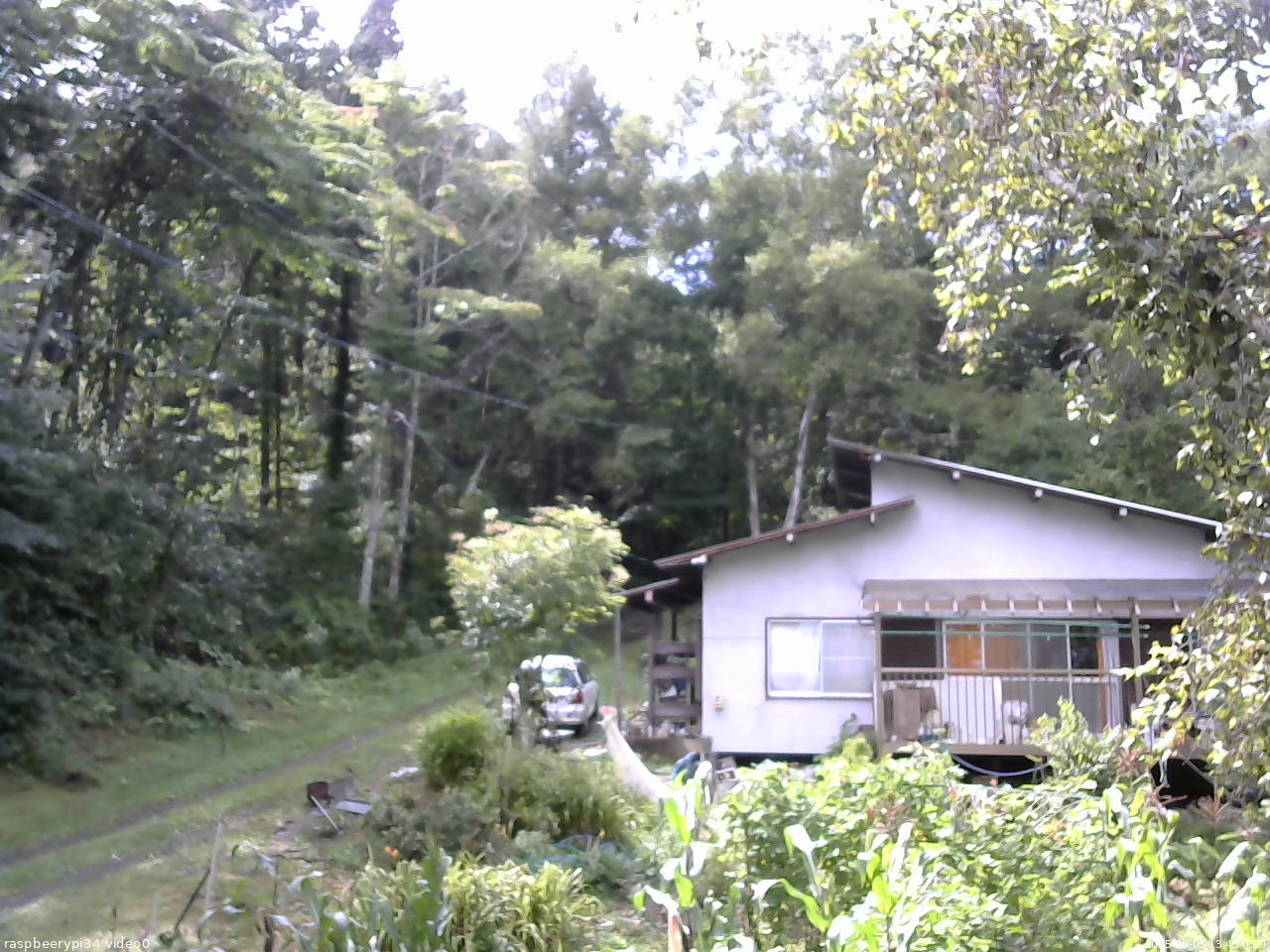 長野県菅平高原 ゆたか山荘 西側(坂上) 2025/09/05 13:45