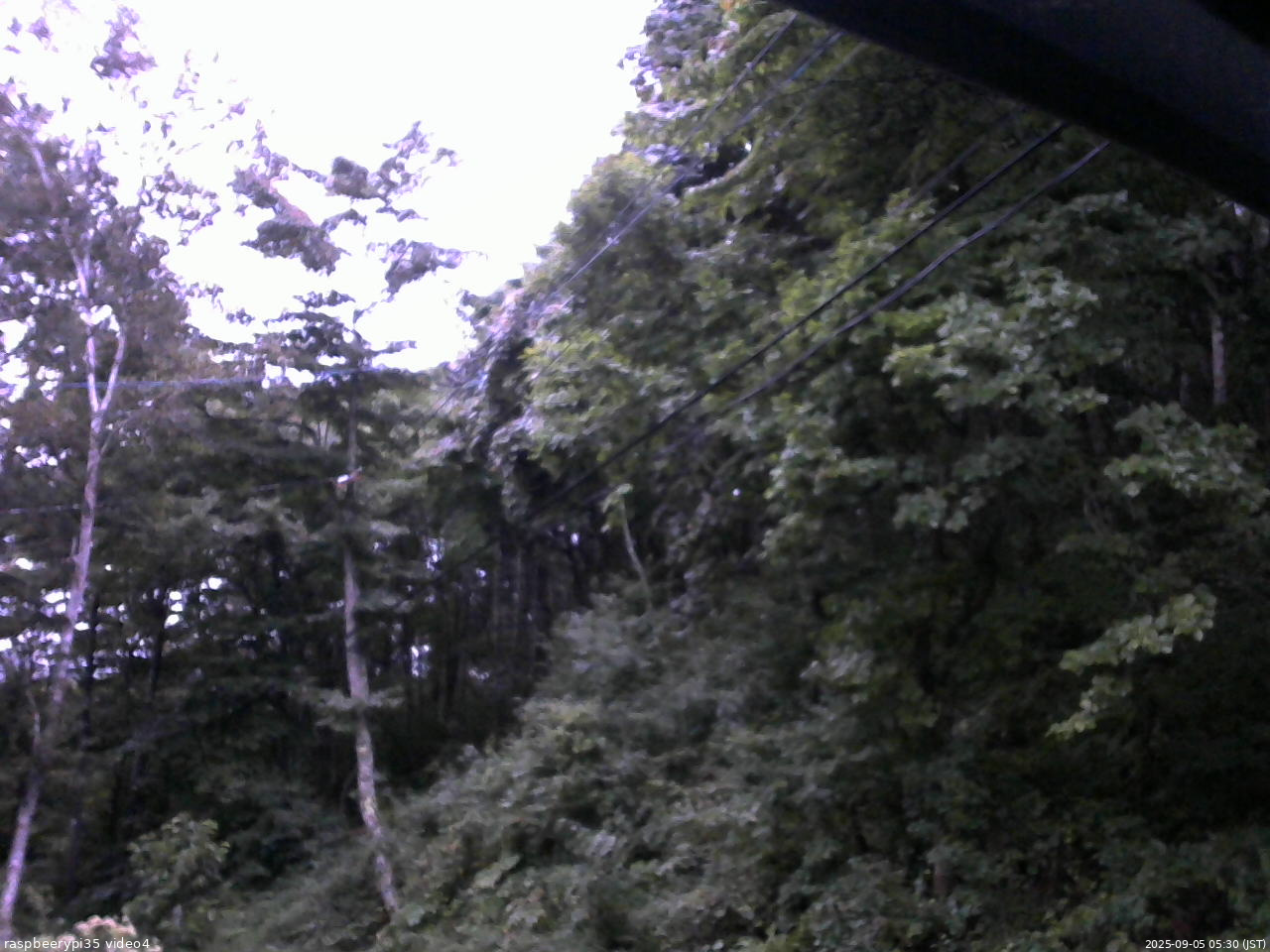 長野県菅平高原 ゆたか山荘 東側上空 2025/09/05 05:30