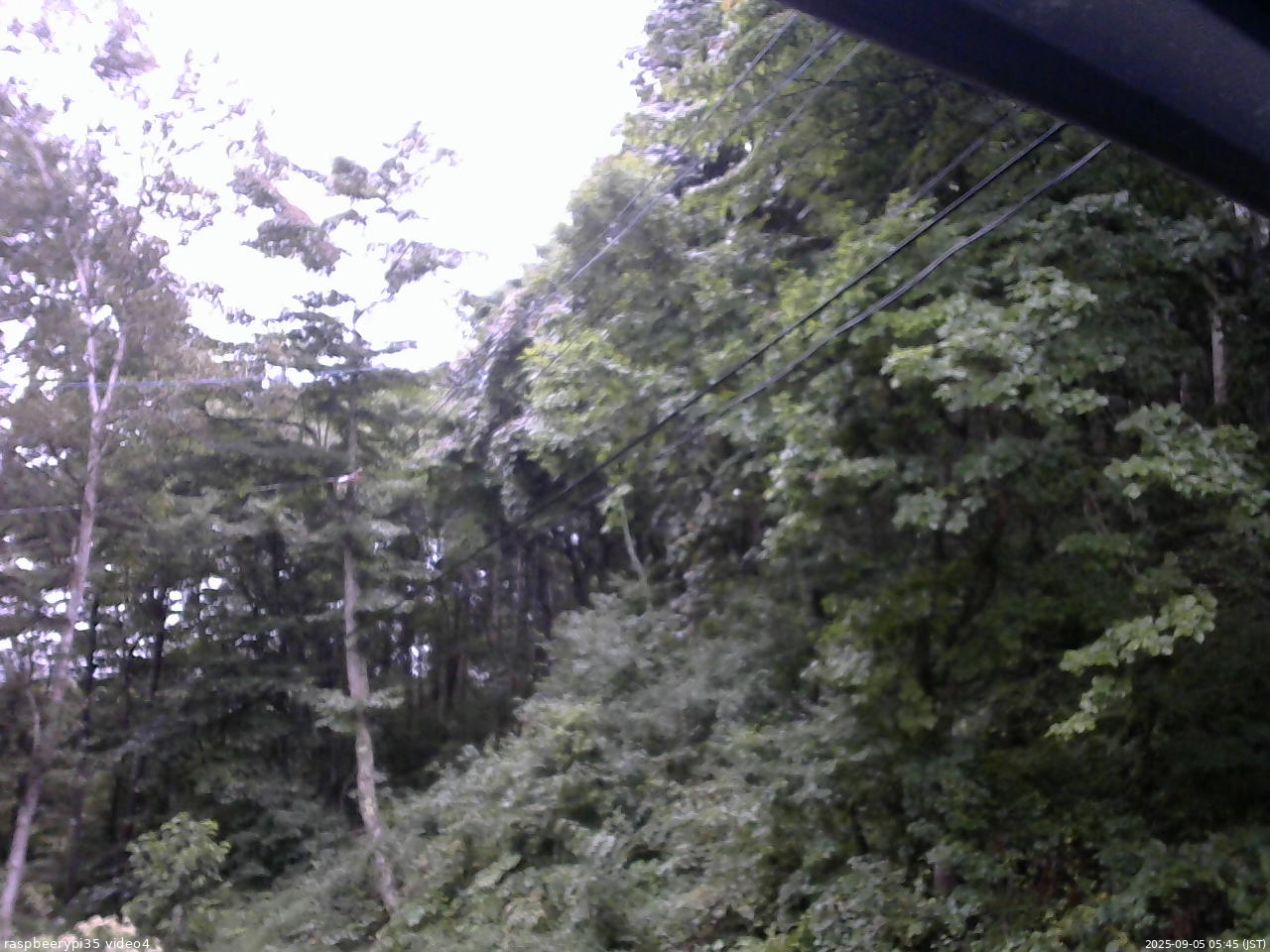 長野県菅平高原 ゆたか山荘 東側上空 2025/09/05 05:45