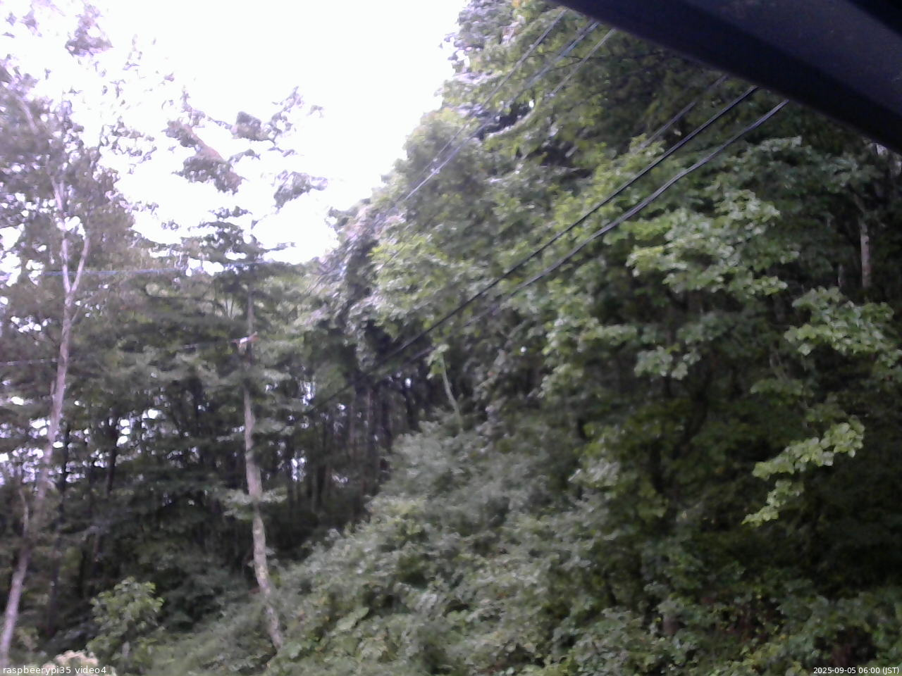 長野県菅平高原 ゆたか山荘 東側上空 2025/09/05 06:00