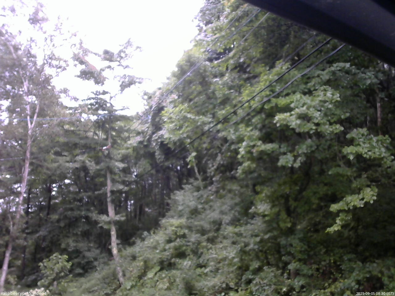 長野県菅平高原 ゆたか山荘 東側上空 2025/09/05 08:30