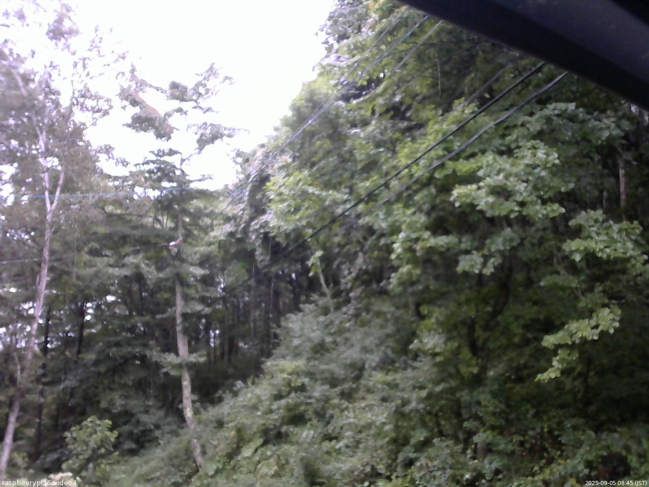 長野県菅平高原 ゆたか山荘 東側上空 2025/09/05 08:45