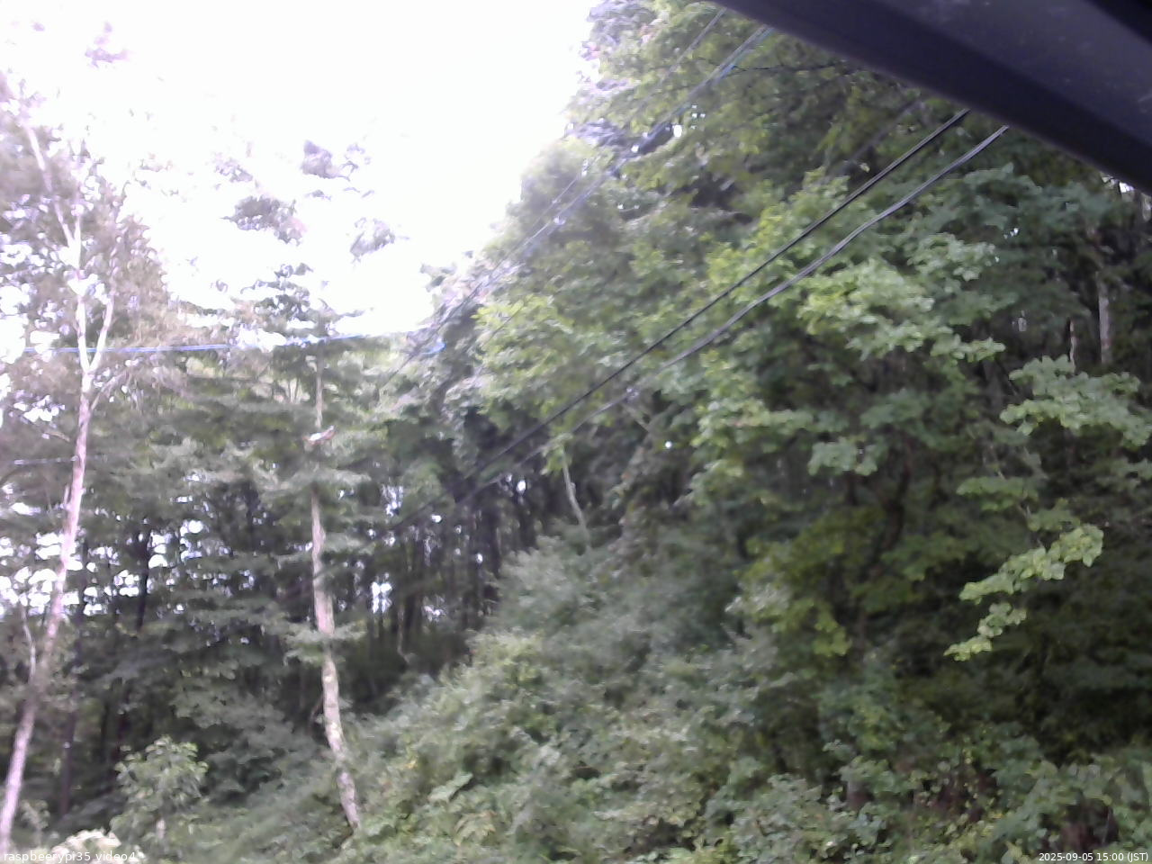 長野県菅平高原 ゆたか山荘 東側上空 2025/09/05 15:00