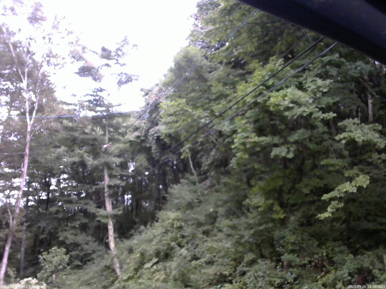 長野県菅平高原 ゆたか山荘 東側上空 2025/09/05 16:00