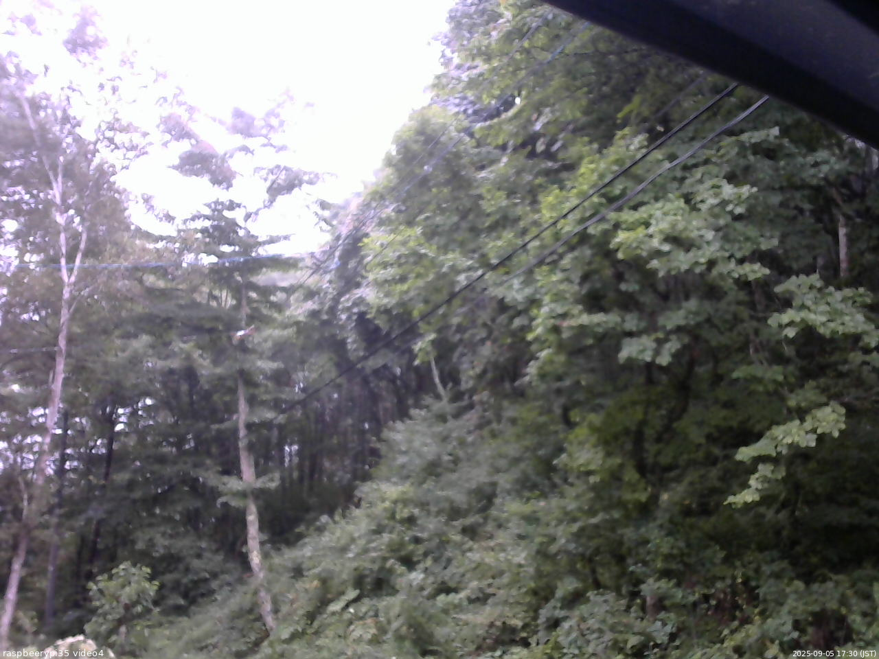 長野県菅平高原 ゆたか山荘 東側上空 2025/09/05 17:30