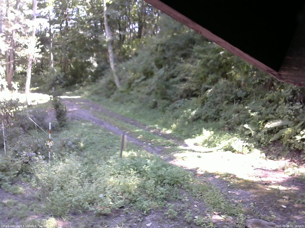 長野県菅平高原 ゆたか山荘 東側(坂下) 2025/09/06 12:15
