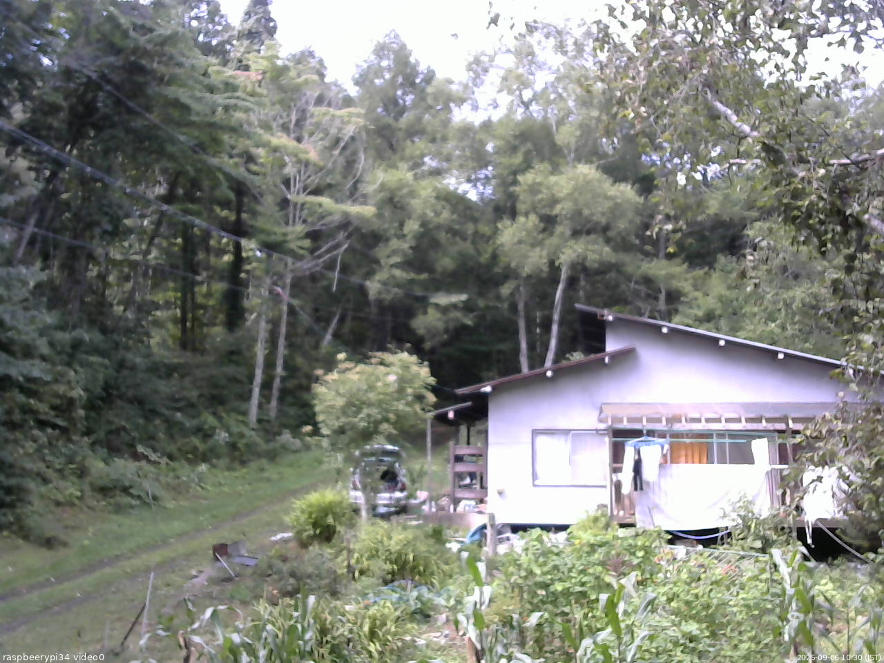 長野県菅平高原 ゆたか山荘 西側(坂上) 2025/09/06 10:30