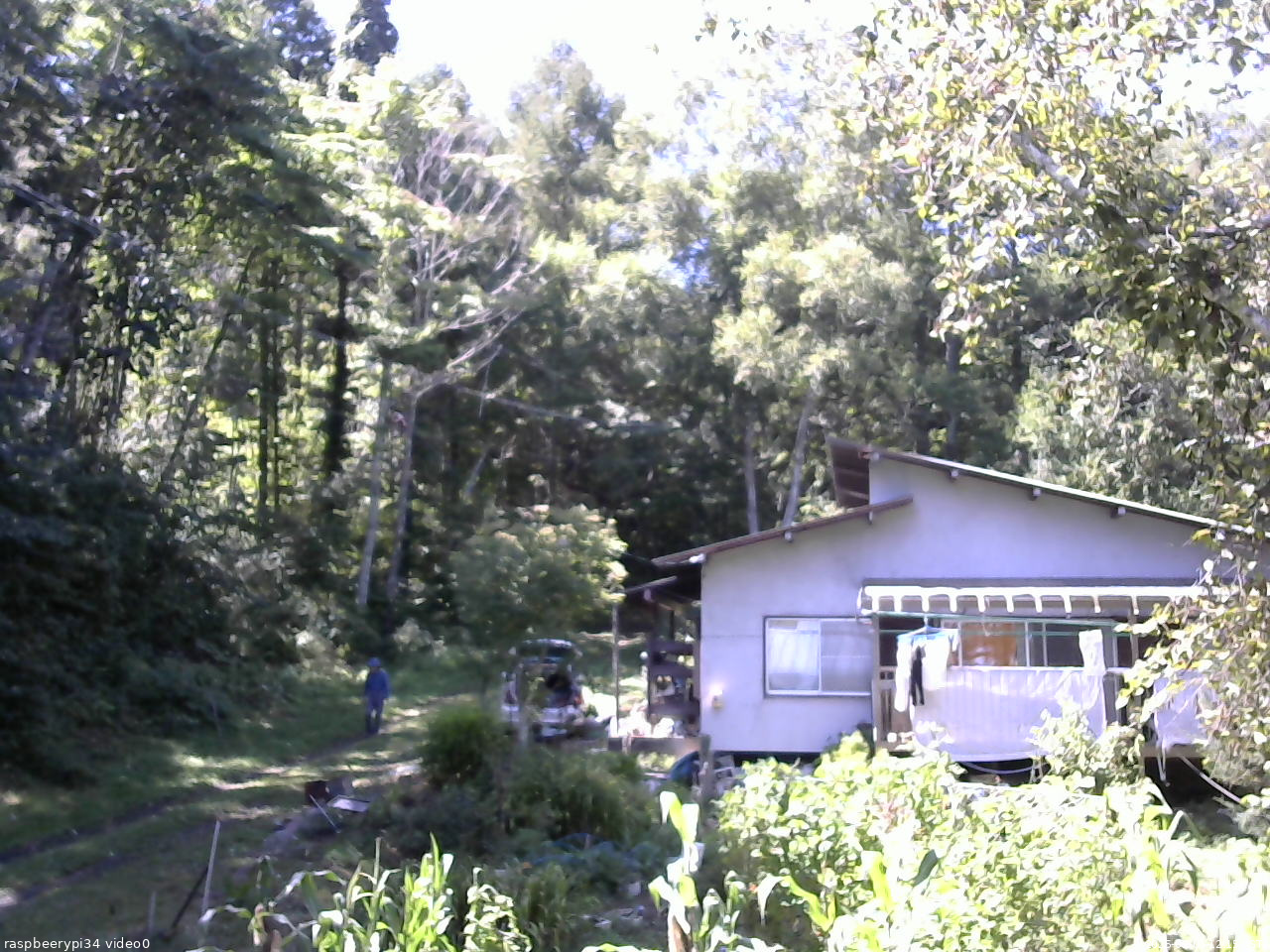 長野県菅平高原 ゆたか山荘 西側(坂上) 2025/09/06 12:15