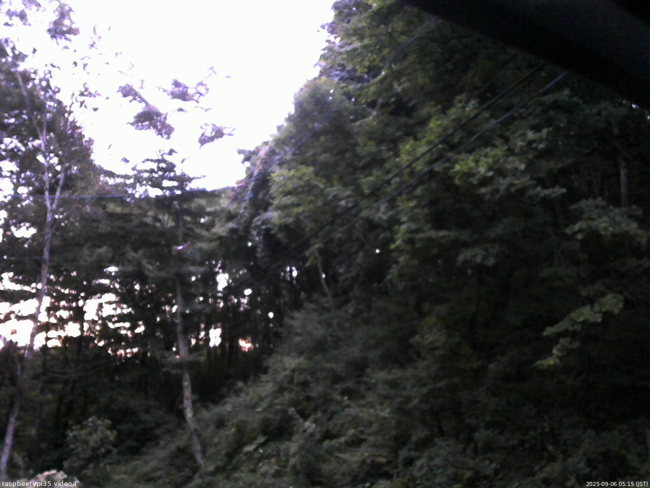 長野県菅平高原 ゆたか山荘 東側上空 2025/09/06 05:15