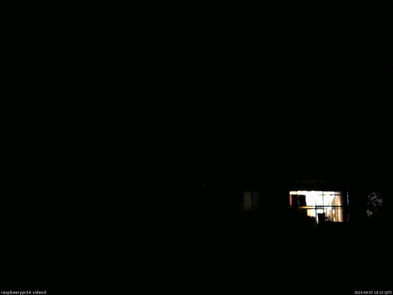 長野県菅平高原 ゆたか山荘 西側(坂上) 2025/09/07 19:15