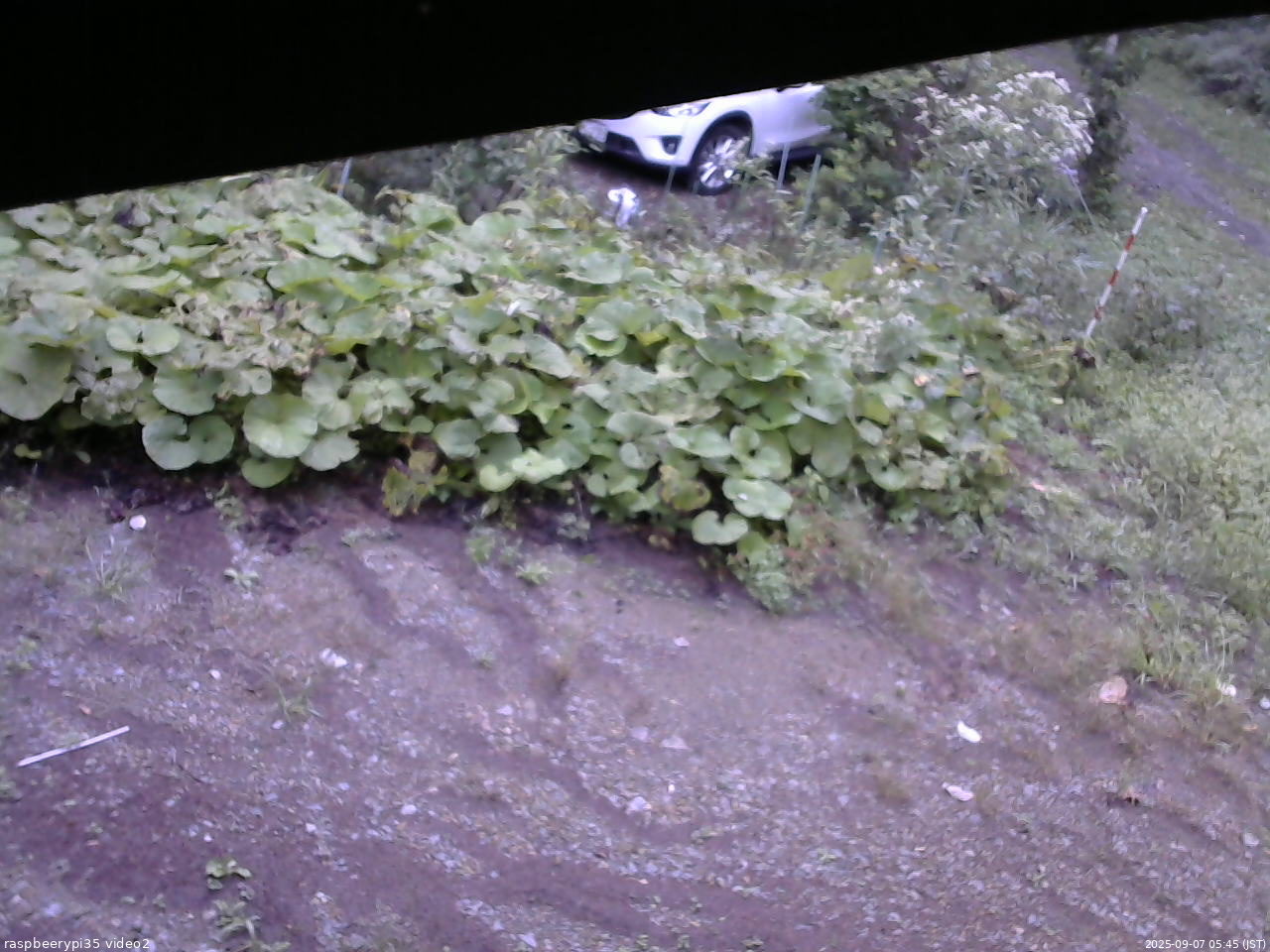 長野県菅平高原 ゆたか山荘 駐車場 2025/09/07 05:45
