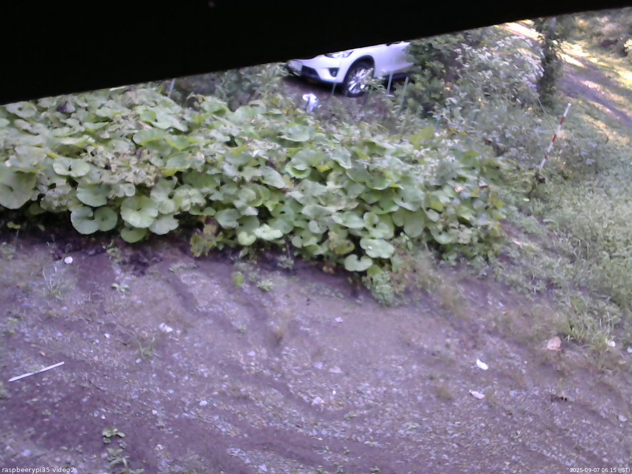 長野県菅平高原 ゆたか山荘 駐車場 2025/09/07 06:15