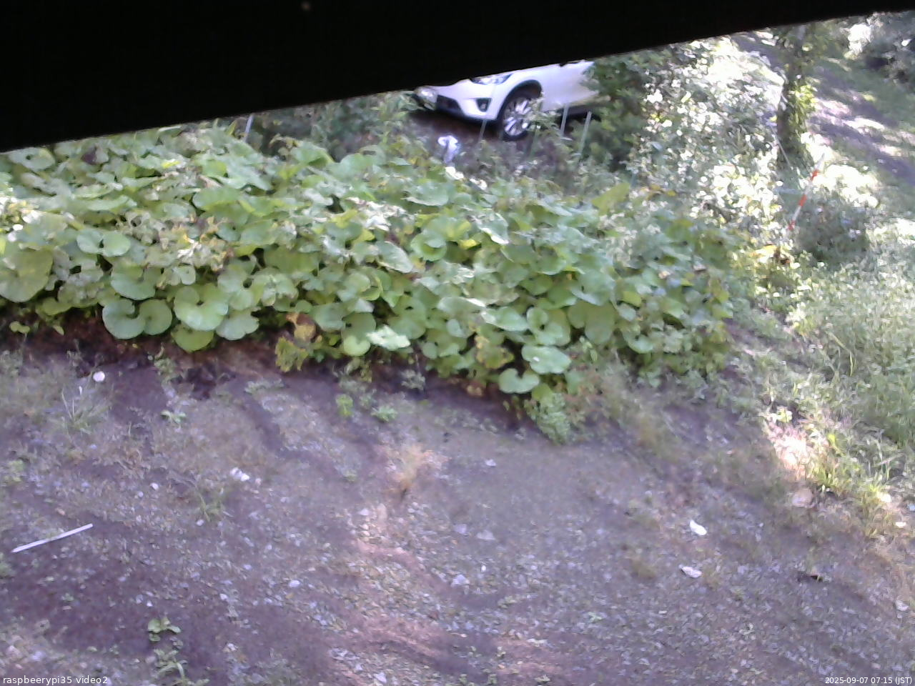 長野県菅平高原 ゆたか山荘 駐車場 2025/09/07 07:15