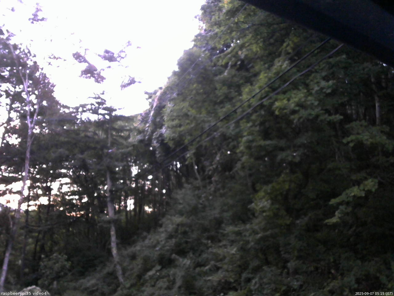 長野県菅平高原 ゆたか山荘 東側上空 2025/09/07 05:15