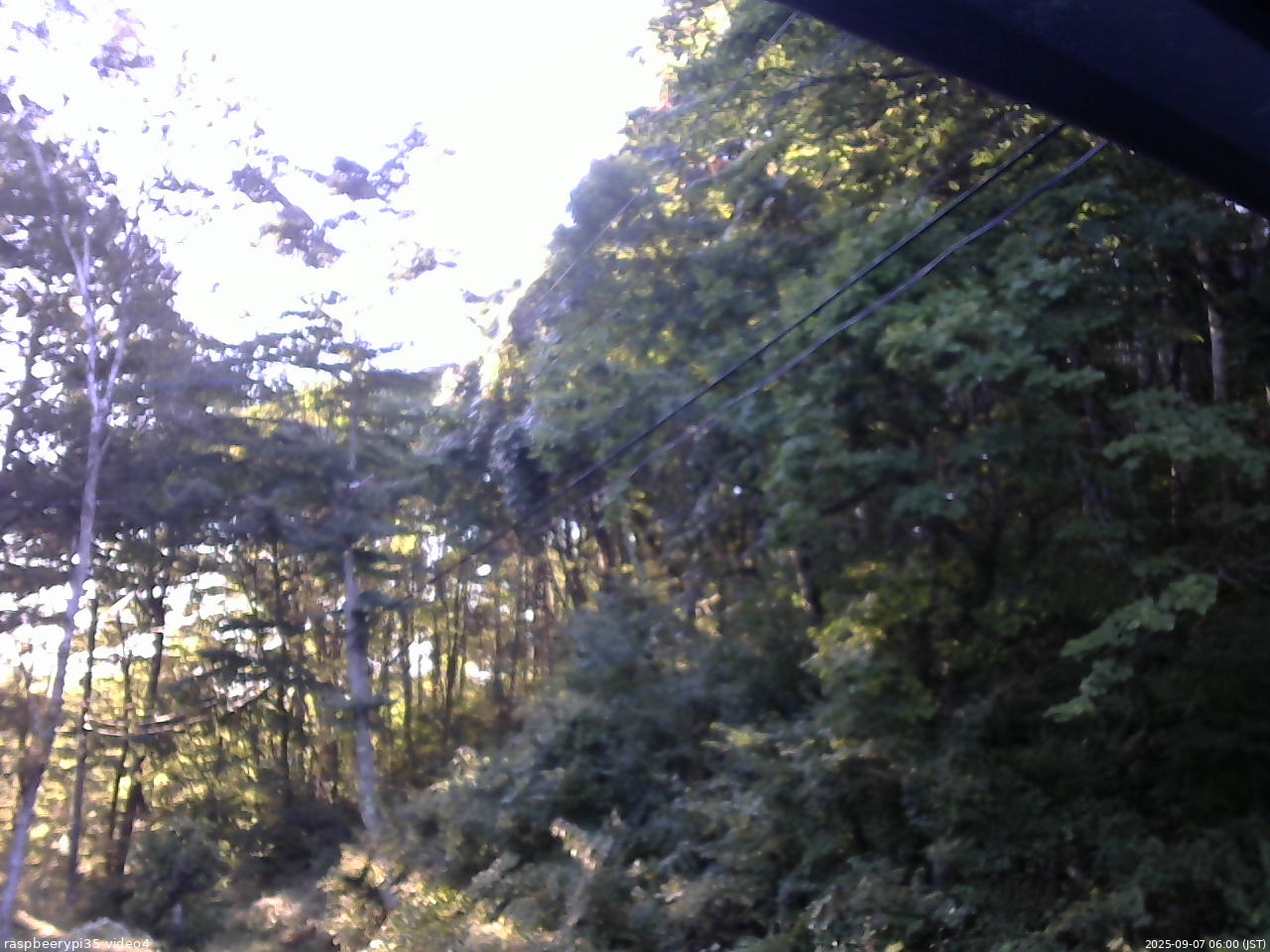 長野県菅平高原 ゆたか山荘 東側上空 2025/09/07 06:00