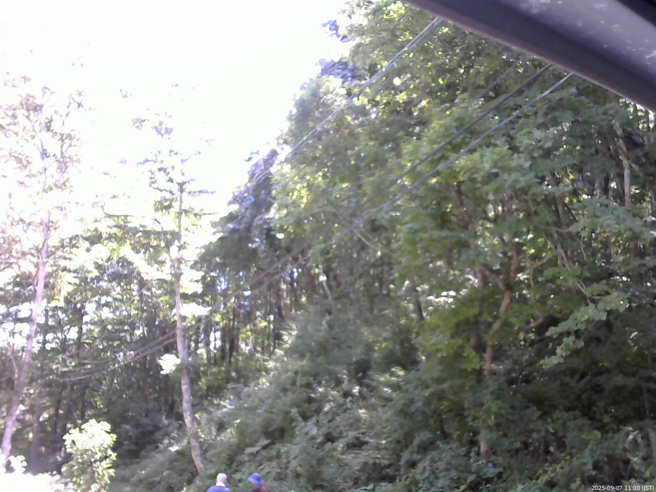 長野県菅平高原 ゆたか山荘 東側上空 2025/09/07 11:00