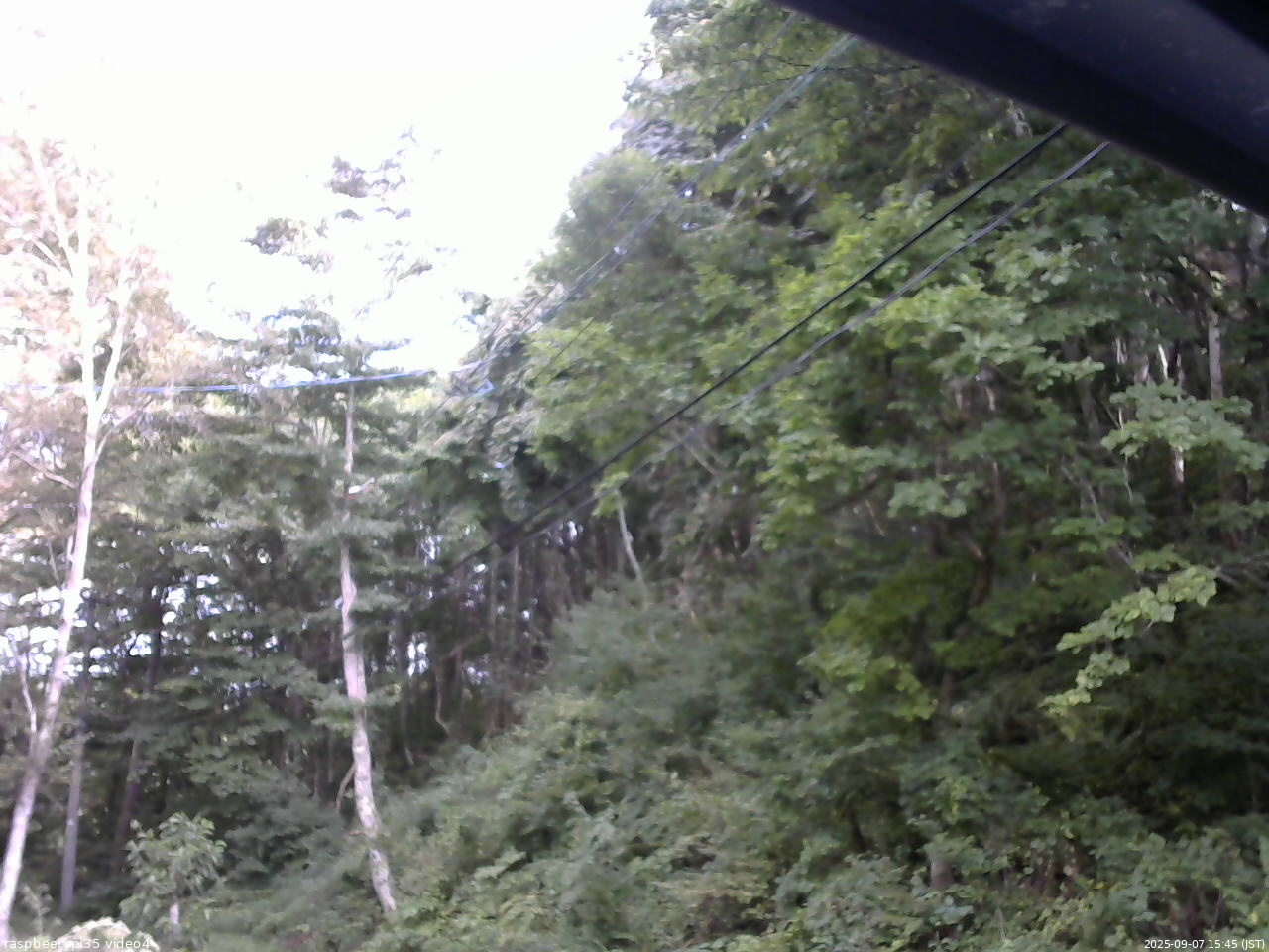 長野県菅平高原 ゆたか山荘 東側上空 2025/09/07 15:45