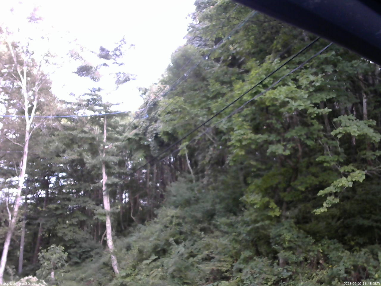 長野県菅平高原 ゆたか山荘 東側上空 2025/09/07 16:45