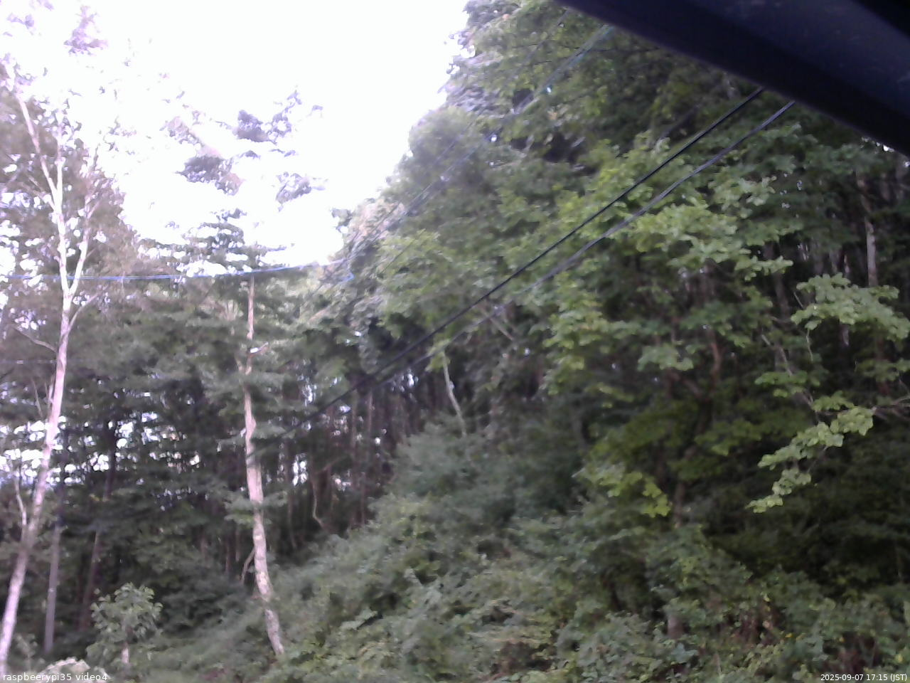 長野県菅平高原 ゆたか山荘 東側上空 2025/09/07 17:15