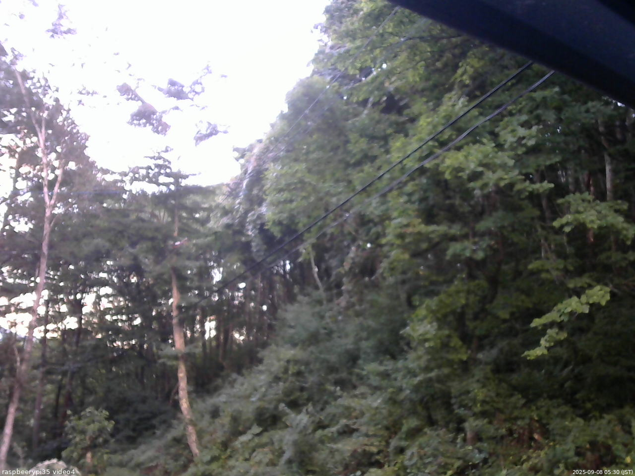長野県菅平高原 ゆたか山荘 東側上空 2025/09/08 05:30